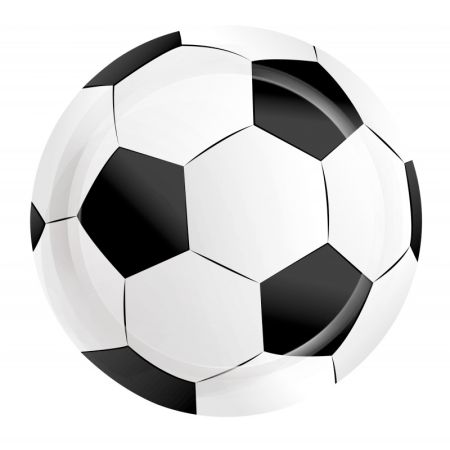 Assiette jetables Foot par 8