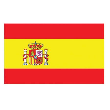 Drapeau Espagne de façade en polyester 90X150