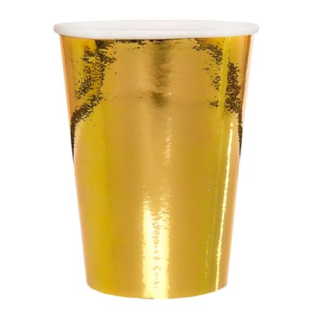 Gobelets Unis en Carton métallisé