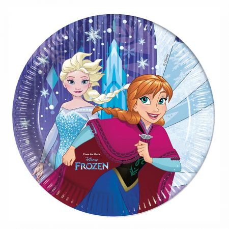 Assiette Reine des Neiges par 8