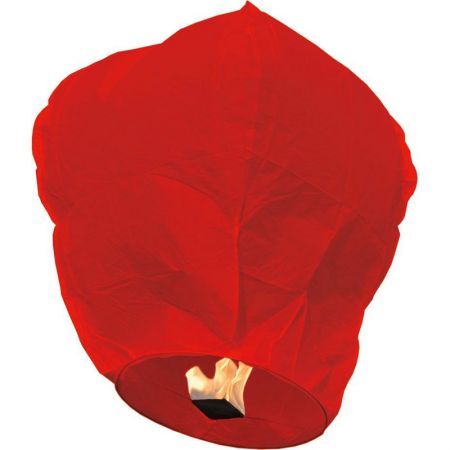 Lanterne celeste rouge 1m par 50