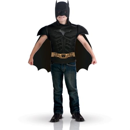 Cape et Plastron Batman luxe enfant