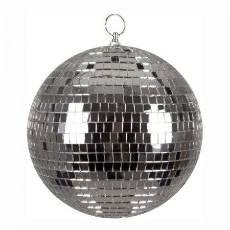 Boule Disco à Facettes Argent 30cm