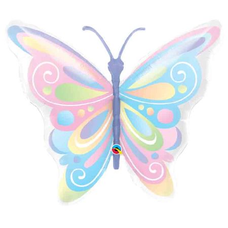 Ballon Papillon Pastel