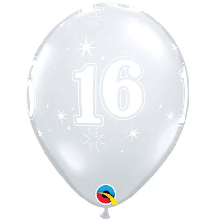 Ballon Qualatex 16 ans Eclats