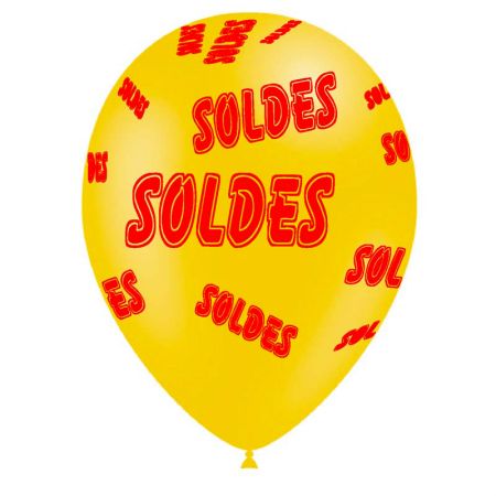 Ballon Soldes tout autour par 8