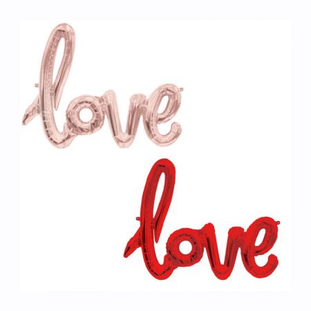 Ballons Alu Love