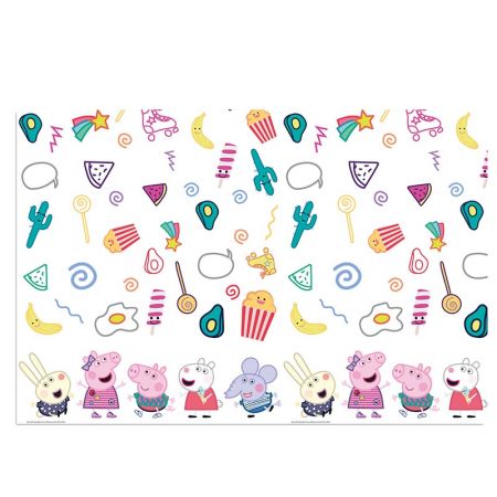 Nappe en plastique Peppa Pig