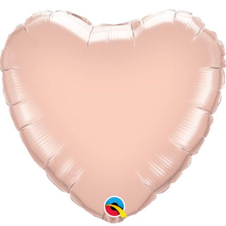 Ballon Mylar Coeur rose gold