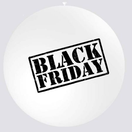 Ballon Black Friday Géant