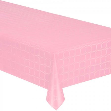 Nappe Papier Damassée couleur Rose 6m x 1m20