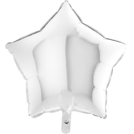 Ballon Mylar Etoile Blanc