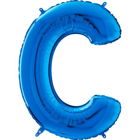 Ballon aluminium C Bleu