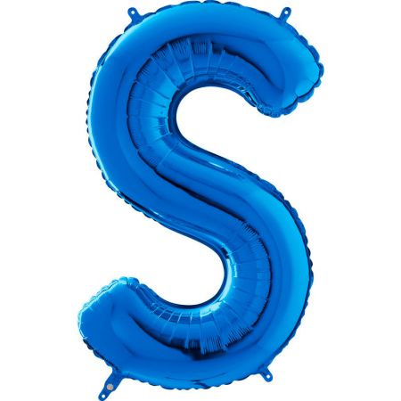 Ballon aluminium S Bleu