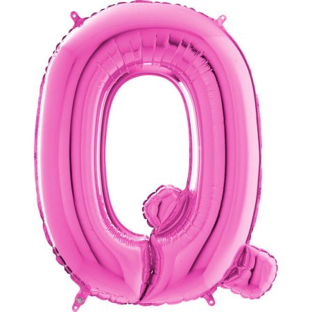 Ballon aluminium Q Fushia