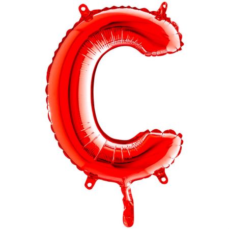 Ballon aluminium C Rouge