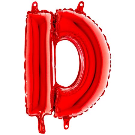 Ballon aluminium D Rouge