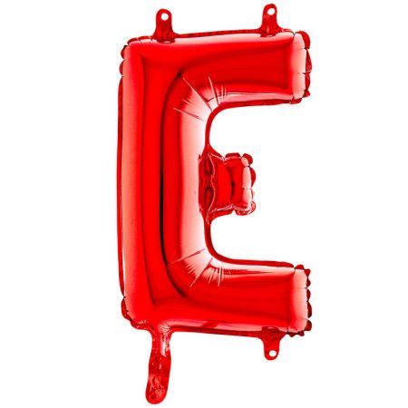 Ballon aluminium E Rouge