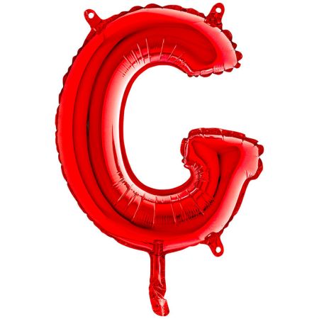 Ballon aluminium G Rouge