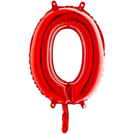 Ballon aluminium O Rouge