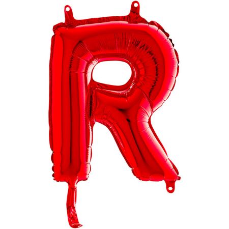 Ballon aluminium R Rouge