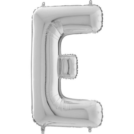 Ballon aluminium E Argent