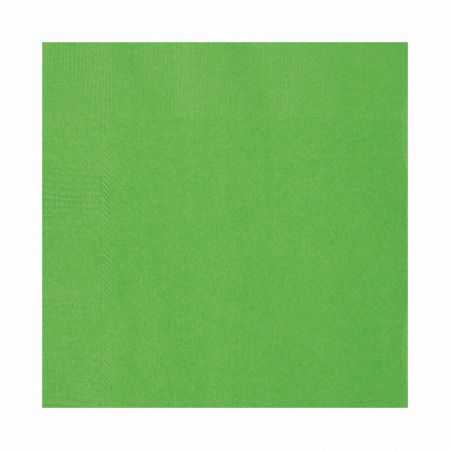 Serviette de table papier Vert Citron par 50