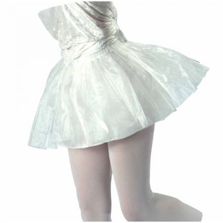 Tutu en tulle doublé blanc