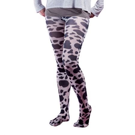 Collant opaque vache