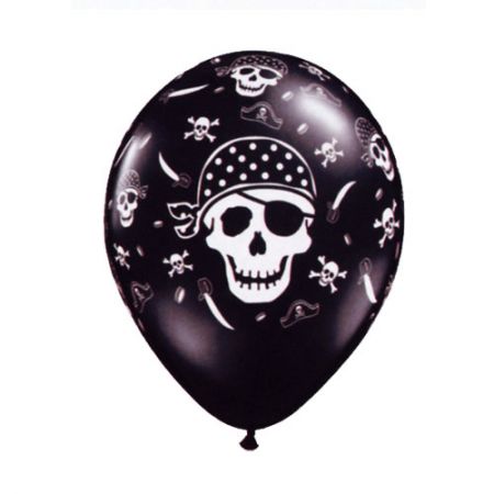 Ballon Tête de mort qualatex