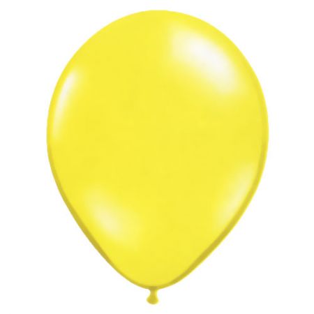 Ballon Jaune Citron (Citrine Yellow) Qualatex