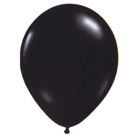 Ballon Noir (Onyx black) Jewel Qualatex