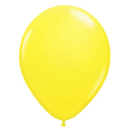 Ballon jaune (Yellow) Qualatex