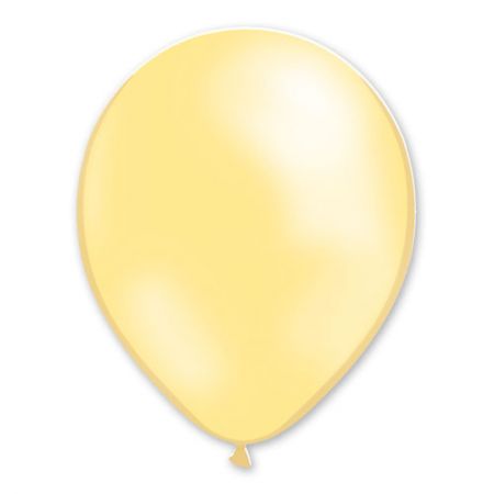 Ballon ivoire métal
