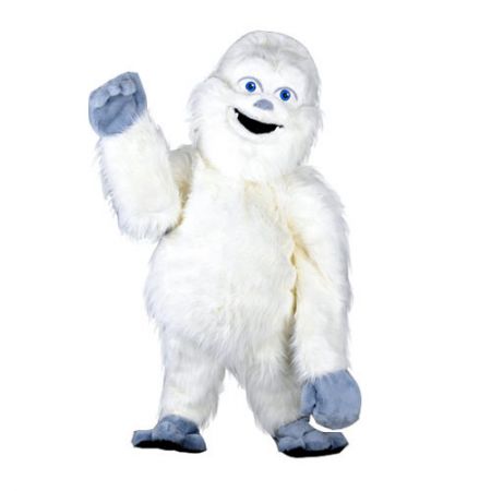 Déguisement mascotte yeti