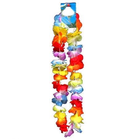 Collier Hawaïen multicolore