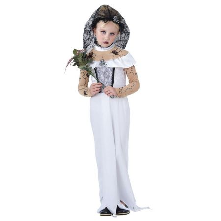 Déguisement Mariée Zombie Luxe fille Halloween