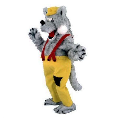 Déguisement mascotte loup