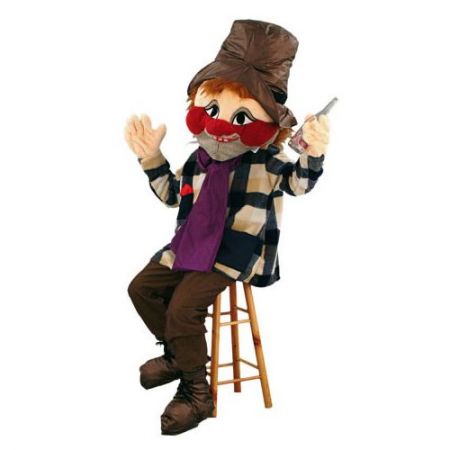 Déguisement mascotte pochetron