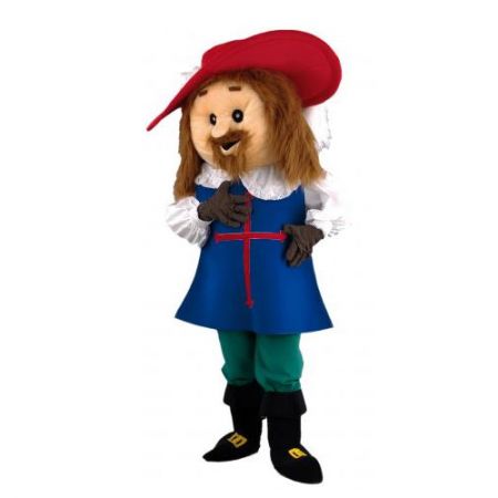 Déguisement mascotte Mousquetaire V3