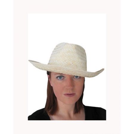 Chapeau Paille Cow Boy Adulte