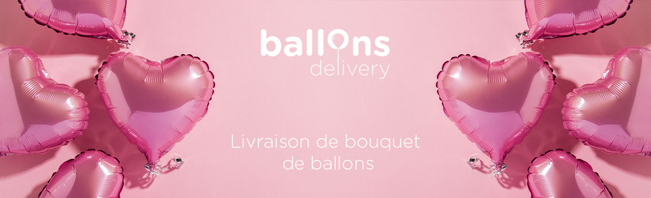 Livraison de bouquet de ballons